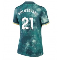 Maglie da calcio Tottenham Hotspur Dejan Kulusevski #21 Terza Maglia Femminile 2024-25 Manica Corta